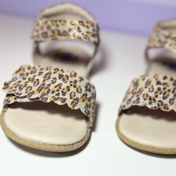 Livie and Luca, Leopard Sandals, size 2, leather / suede - Picture 9 of 9